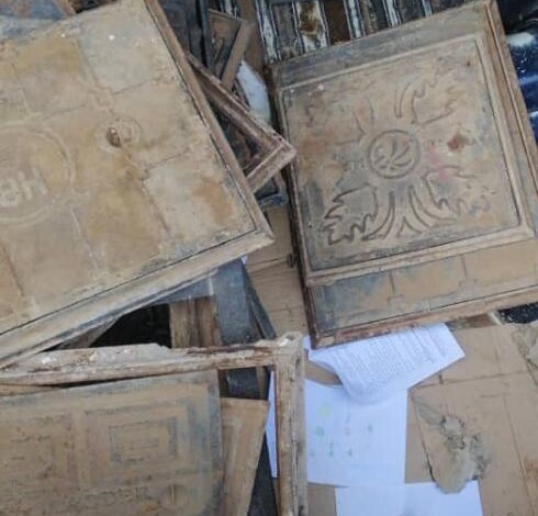 ضبط شبكة متخصص في سرقة اغطية المنهولات 1 IMG 20200916 WA0015
