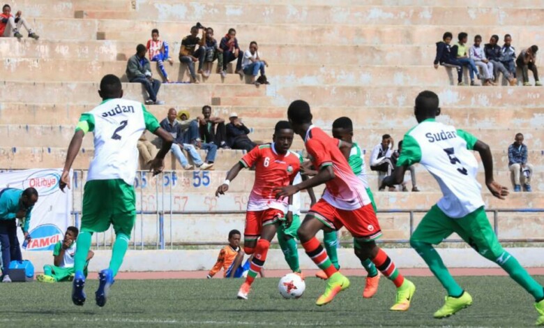 عودة النشاط الرياضي بالسودان "دون جمهور" 1 منتخب الناشئين 1