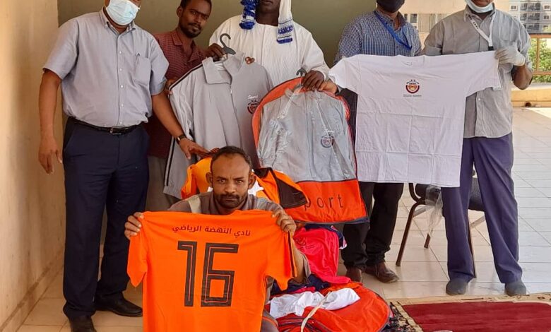 الشركة السودانية للموارد المعدنية تدعم نادي النهضة ودشلعي . 1 IMG 20210310 WA0076