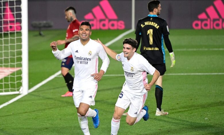 ريال مدريد يتجاوز أوساسونا ويقترب من أتلتيكو 1 ريال مدريد يتجاوز أوساسونا ويقترب من أتلتيكو