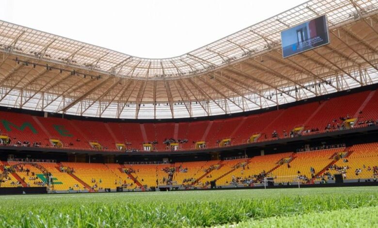 السنغال تفتتح ملعباً عالمياً 1 4164803 2022 02 23T020551Z 1674935453 RC21PS9JBUW0 RTRMADP 3 SENEGAL STADIUM