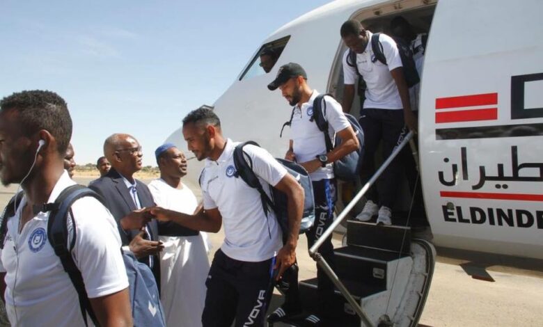 بعثة الهلال تعود للخرطوم 1 بعثة الهلال تصل الفاشر