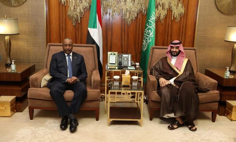 رئيس مجلس السيادة الانتقالي وولي العهد السعودي يعقدان جلسة مباحثات حول العلاقات الثنائية 1 FB IMG 1647909335415