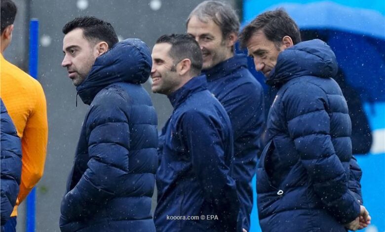 تشافي يحشد أسلحة برشلونة أمام أوساسونا 1 epa soccer 2022 03 2022 03 12 2022 03 12 09818815 epa