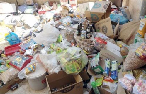 فتح (7) بلاغات في سلع منتهية الصلاحية 1 ابادة سلع