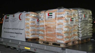 الإمارات ترسل إمدادات غذائية عاجلة للاجئين السودانيين