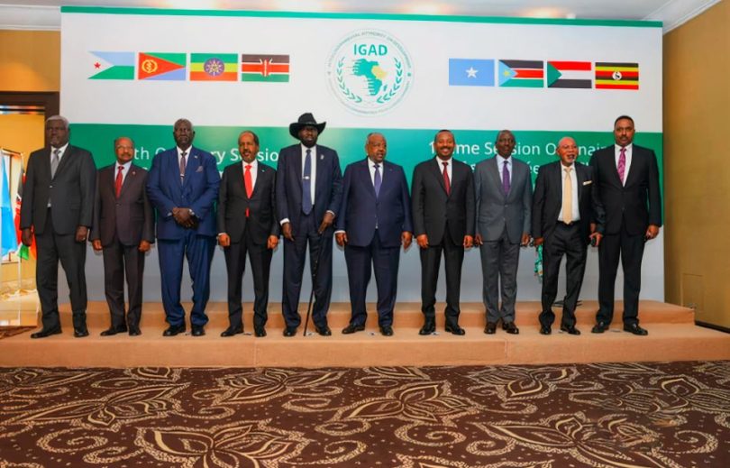 اجتماع بين ايغاد والاتحاد الافريقي حول التطورات الحالية بالسودان