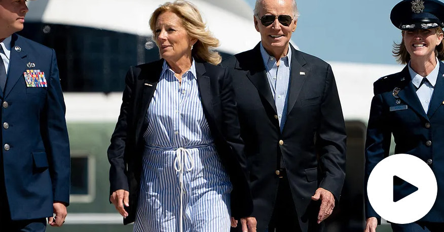 The White House said Biden's visit to ravaged Florida communities is not about politics