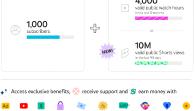 Monetized content from YouTube