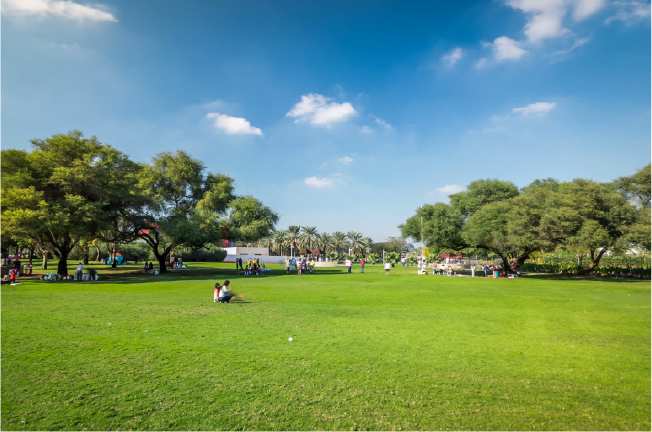 تعرف علي ابرز معالم الامارات 4 الحدائق