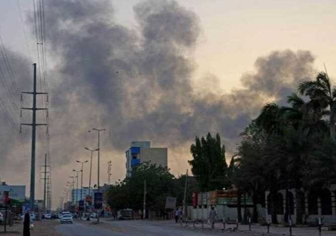 الطيران الحربي يستهدف مواقع للدعم شمال وشرق الفاشر 1 مدينة الفاشر