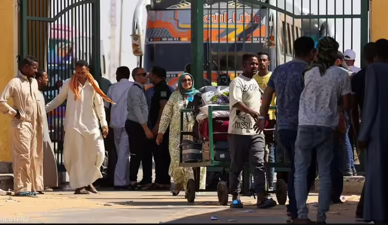 اللاجئين السودانيين