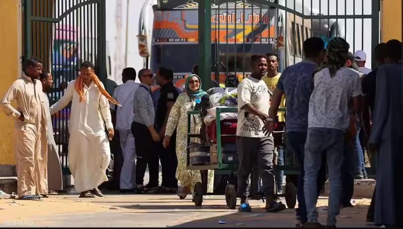 اللاجئين السودانيين