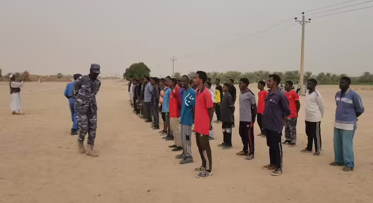 دعم جديد للجيش بعدد (٨٥٠) مستنفر