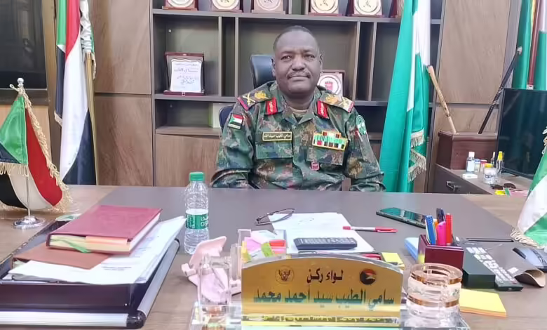قائد الفرقة 18 مشاة يوضح تفاصيل الأوضاع بالنيل الأبيض 1 قائد الفرقة 18 مشاة