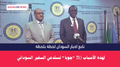 "جوبا" تستدعي السفير السوداني