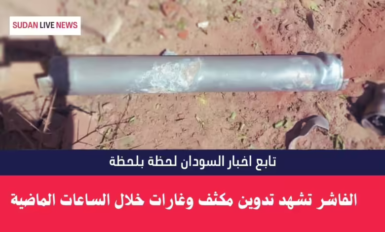 عقب انتهاء مهلة الـ 48 ساعة .. الفاشر تشهد تدوين مكثف وغارات خلال الساعات الماضية 1 الفاشر تشهد تدوين مكثف وغارات خلال الساعات الماضية