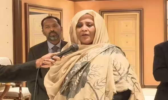 وجهت انتقادات للسياسات الأميركية.. مريم المهدي توضح جذور الأزمة السودانية الحالية 1 مريم jpg