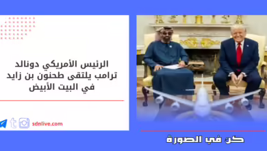 الرئيس الأمريكي دونالد ترامب يلتقى طحنون بن زايد في البيت الأبيض