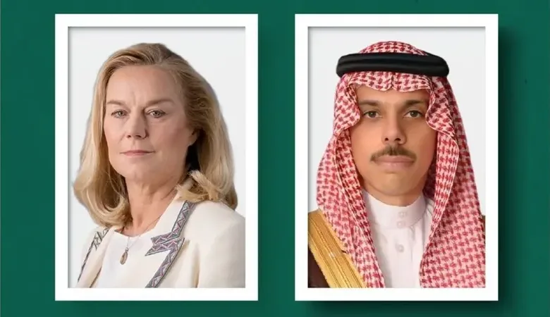 وزير الخارجية السعودي يبحث مع الأمم المتحدة مستجدات غزة وضمان تدفق المساعدات