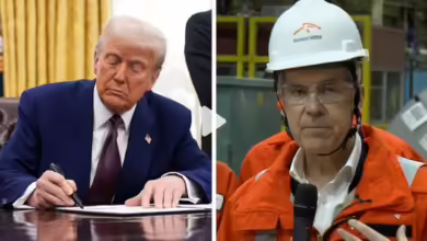 ترامب يفرض تعريفات جمركية شاملة بنسبة 25٪ على الصلب والألمنيوم، وكندا وأوروبا تردان بسرعة