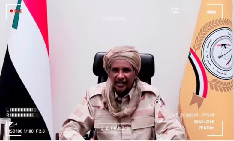 «حميدتي»: لن نخرج من القصر الجمهوري 1 «حميدتي»: لن نخرج من القصر الجمهوري