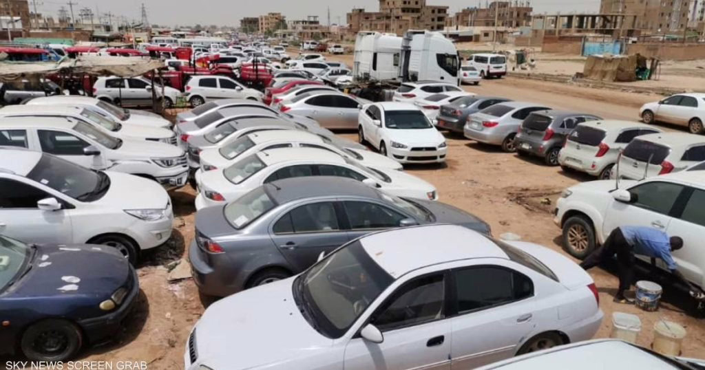 حصر 2850 سيارة منهوبة ومدمرة