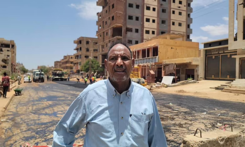 الخرطوم تشهد انطلاق أكبر حملة صيانة طرق.. والمقاول يكشف مفاجأة عن مصدر الأسفلت! 1 IMG 7089