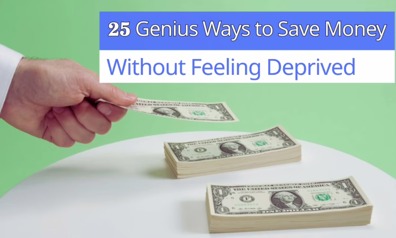 25Genius Ways to Save Money Without Feeling Deprived 1 25Genius Ways to Save Money Without Feeling Deprived