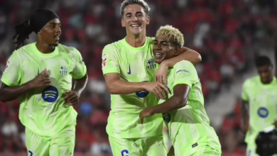 برشلونة يستهل حملة الدفاع عن لقب الدوري الإسباني بفوز عريض على مايوركا