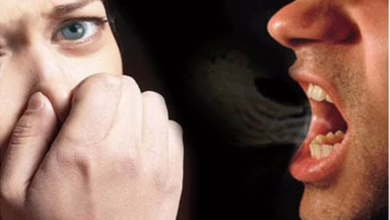 إزالة رائحة الفم الكريهة