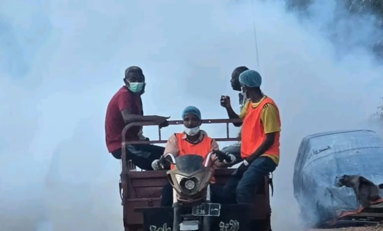كارثة صحية تهدد شمبات الأراضي 1 كارثة صحية تهدد شمبات الأراضي