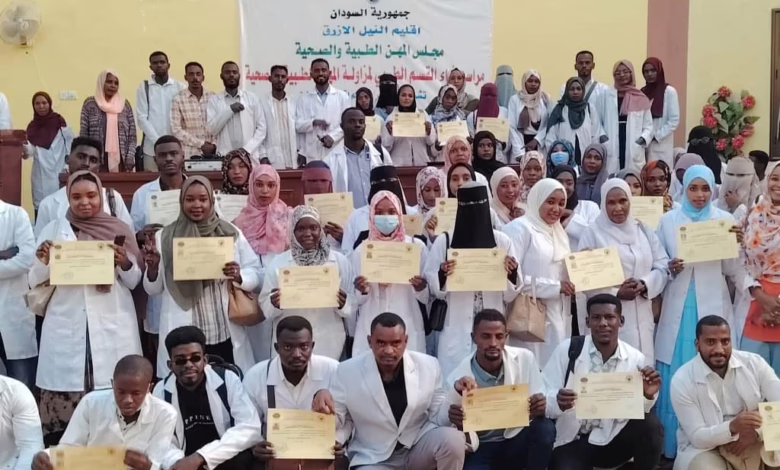 أداء القسم الطبي لمزاولة المهن الطبية والصحية بالنيل الأزرق 1 أداء القسم الطبي