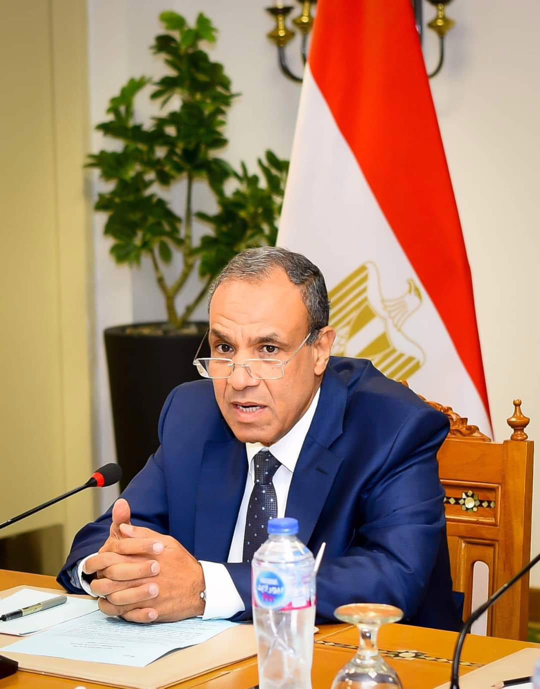 تفاصيل لقاء وزير الخارجية المصرى البرهان