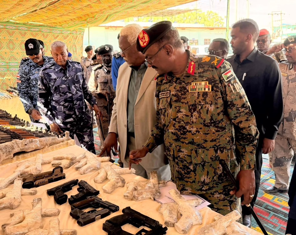 ضبط كميات من الأسلحة