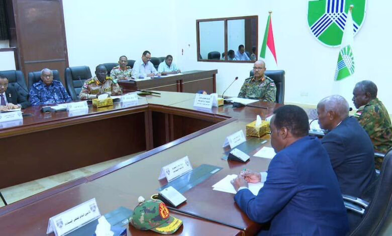 اجتماع اللجنة العليا لتهيئة البيئة في الخرطوم