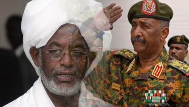 علي كرتي خلال فعالية سابقة للحركة الإسلامية السودانية