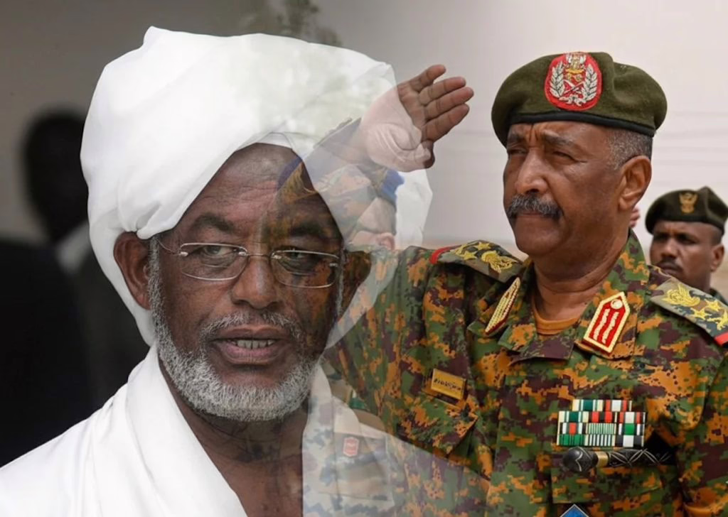 علي كرتي خلال فعالية سابقة للحركة الإسلامية السودانية