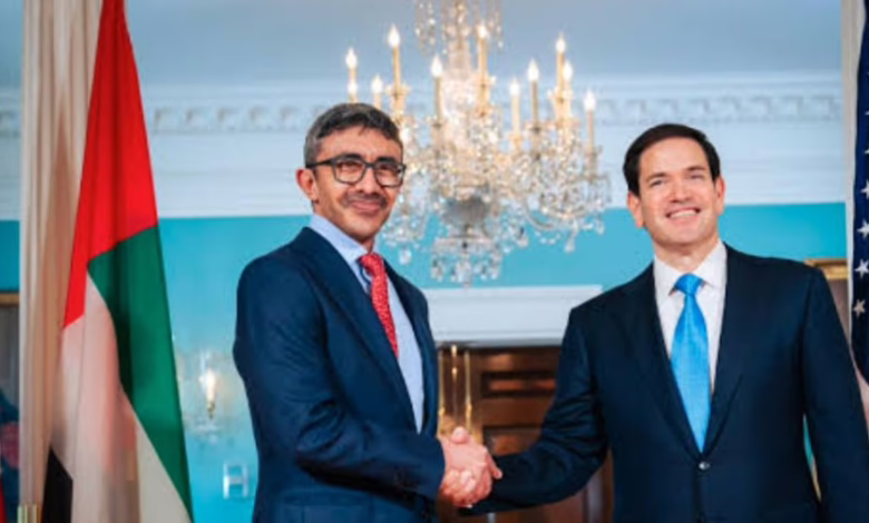 وزير الخارجية الأمريكي ماركو روبيو خلال تحركات دبلوماسية بشأن السودان