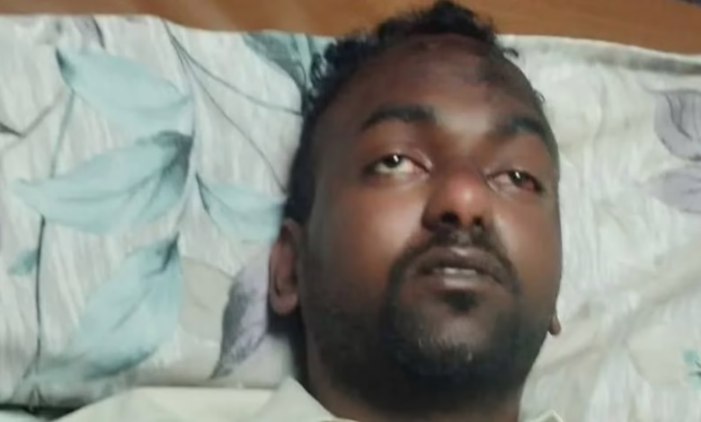 مستشفى مدينة بدر التي نُقل إليها الشاب السوداني المصاب