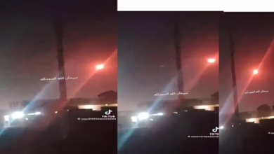 صور أولية من موقع تحطم الطائرة العسكرية شرق السودان