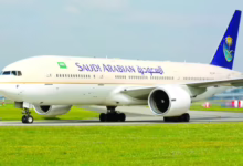 طائرة السعودية