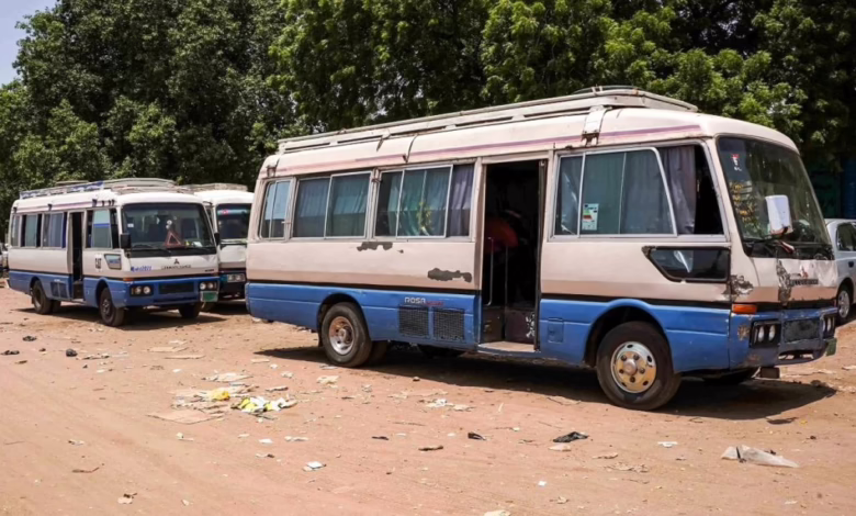 محطة شمبات الجديدة للبصات السفرية في الخرطوم بحري
