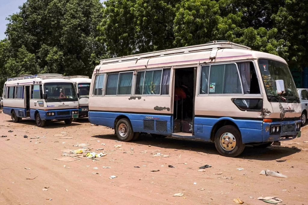 محطة شمبات الجديدة للبصات السفرية في الخرطوم بحري