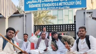 احتجاجات في بورتسودان تغلق هيئة المواصفات والمقاييس