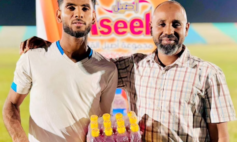 جائزة نجم مباراة الاهلي شندي وساردية مقدمة من شركة معروفه عبارة عن صابون غسيل عدة تثير الجدل