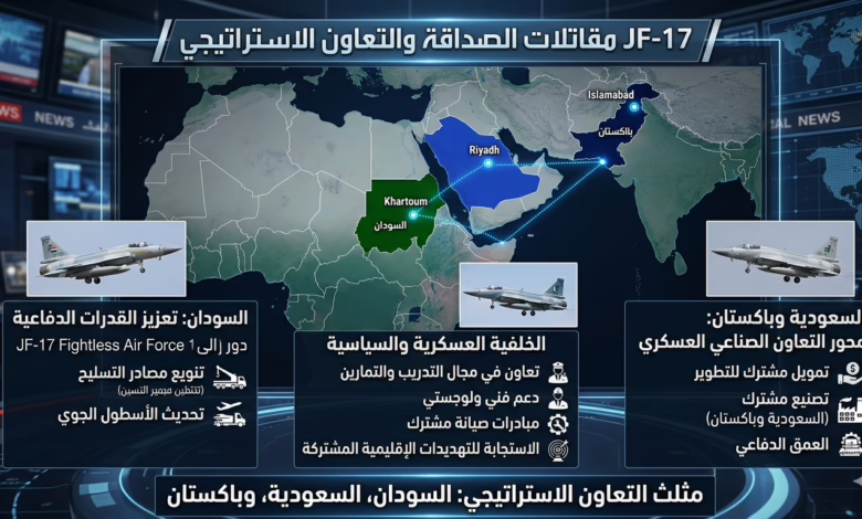 تجميد صفقة تسليح بين السودان وباكستان بدعم سعودي بسبب توترات سياسية