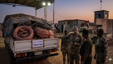 ضبط شحنتي نحاس مهرب وضباط رفيعو المستوى بالقضارف