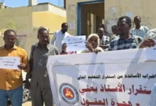 إضراب أساتذة الجامعات