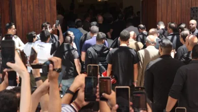 جثمان المطرب الراحل هاني شاكر